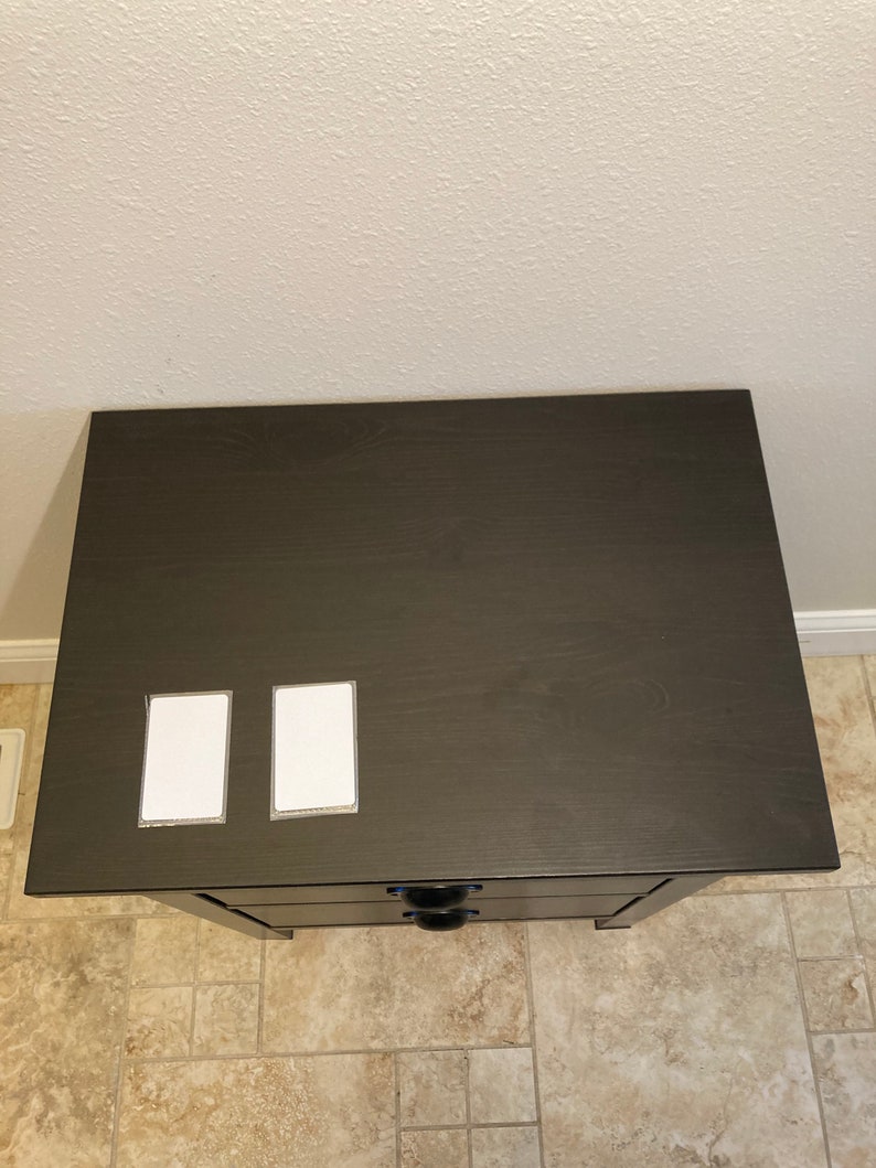 Nightstand With Concealed Secret Hidden Compartment Etsy