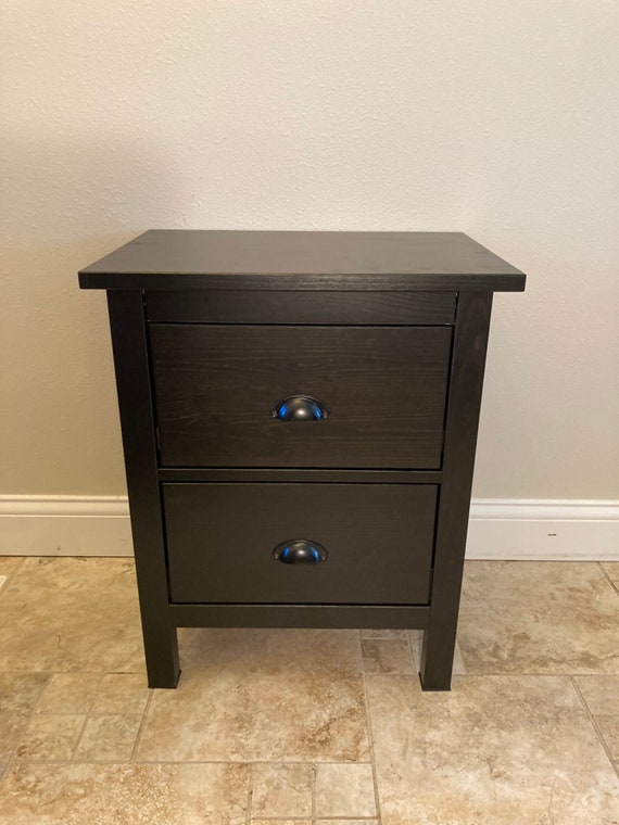 Nightstand with a Secret Compartment Locking Drawer