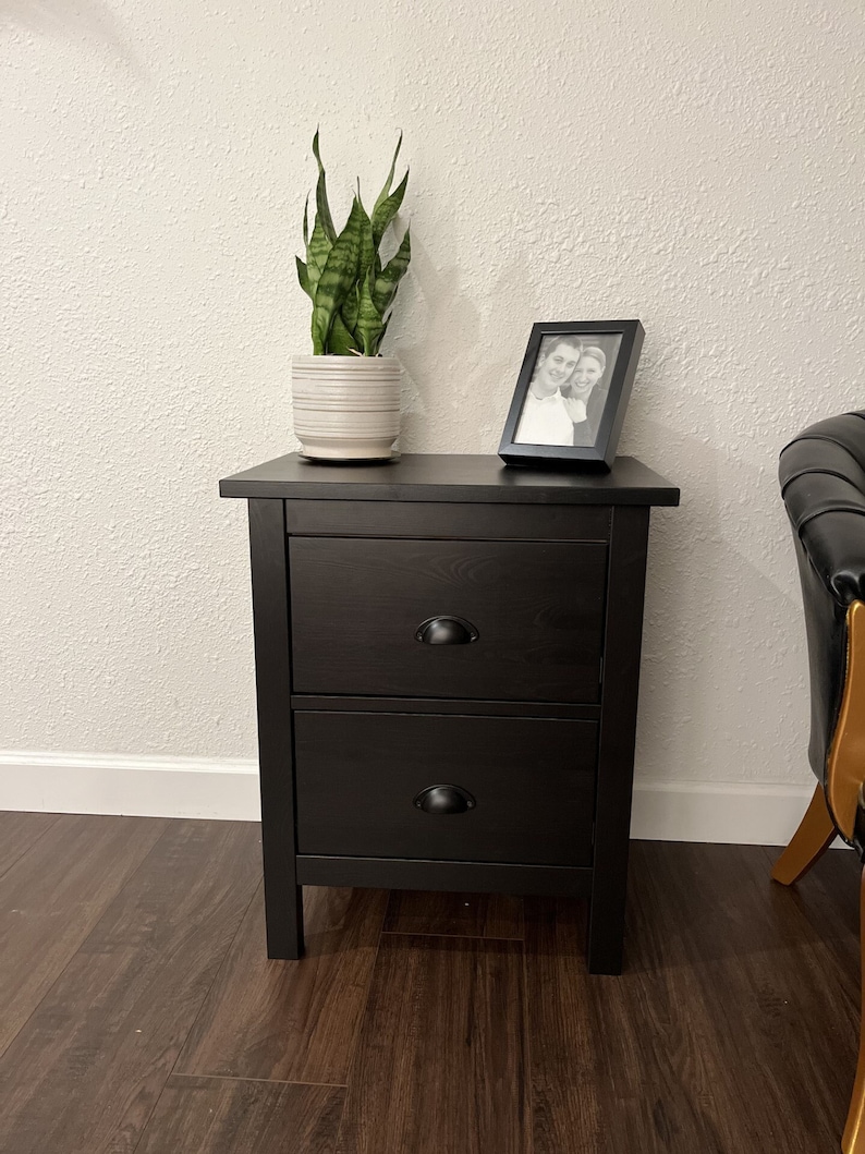 SECRET LOCKING COMPARTMENT Nightstand Etsy