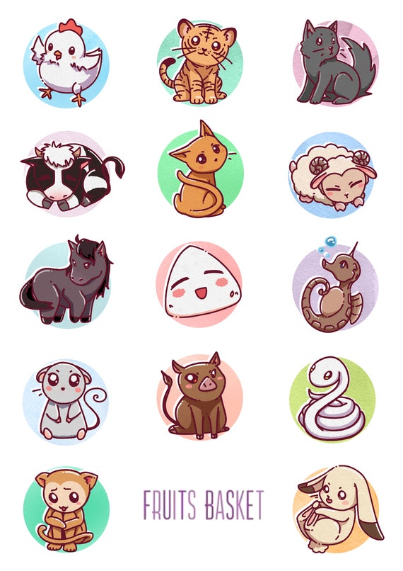 Fruits Basket Animals