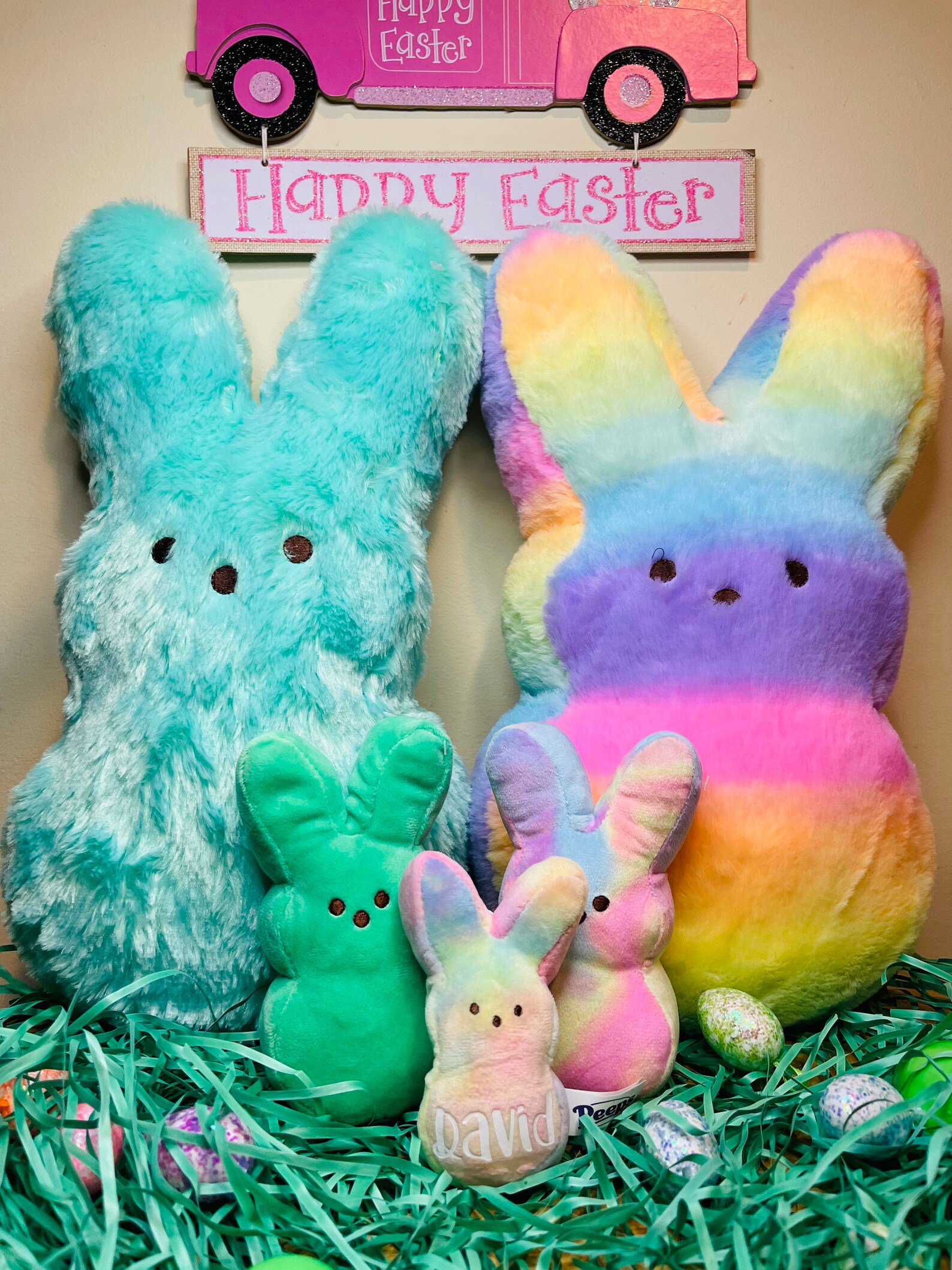 Personalized 17in PEEPS Plush Peeps Large Plush Easter Etsy