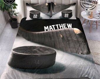 Erosebridal Ice Hockey Fitted Sheet,Ice Hockey Player Bedding Set Queen Size Winter Sports Game Bed Set Black White Bed Cover with Deep Pocket Cartoon Bedding for Kids Boys Gift Erosebridal Ice Hockey Fitted Sheet,Ice Hockey Player Bedding Set Queen Size Winter Sports Game Bed Set Black White Bed Cover with Deep Pocket Cartoon Bedding for Kids Boys Gift