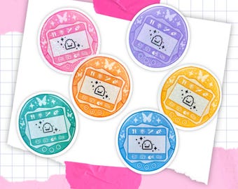 Digital Pet Holographic Sticker