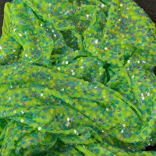 Lime Green Fabric - Etsy