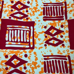 Afrikaanse print 100% katoen