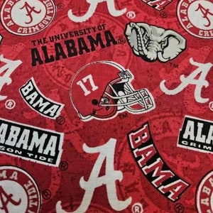 Alabama Crimson Tide Collegiate Cotton Fabric