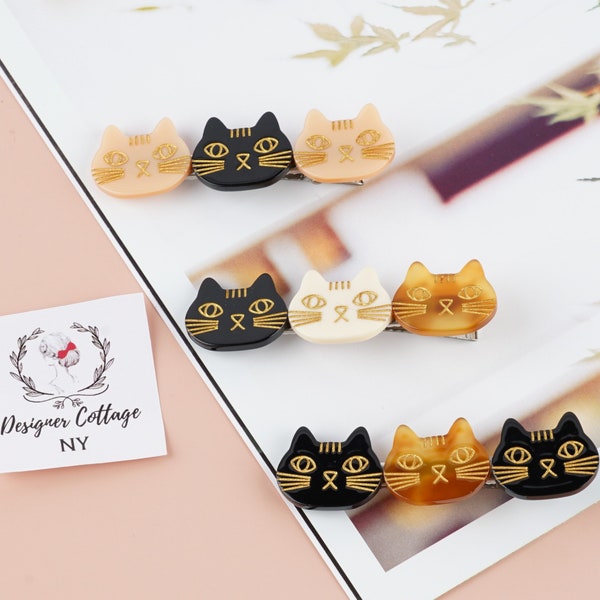 Cat Hair Clip Etsy