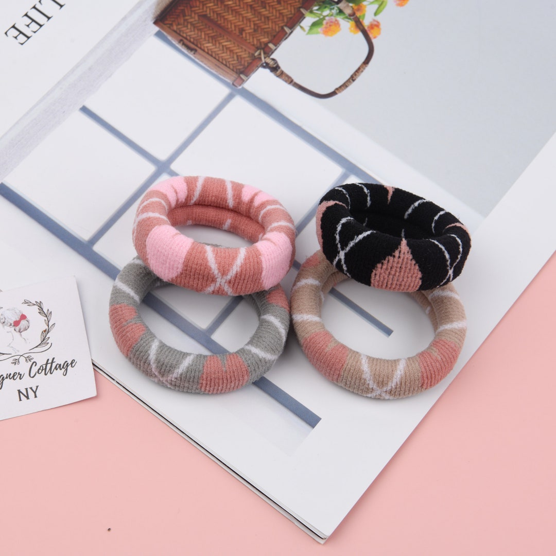 Clearance,4pcs Sweet Hair Ties,hair Ties Set,4 Multi Colour Hair Rings