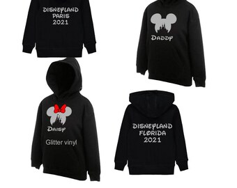 personalised family hoodies