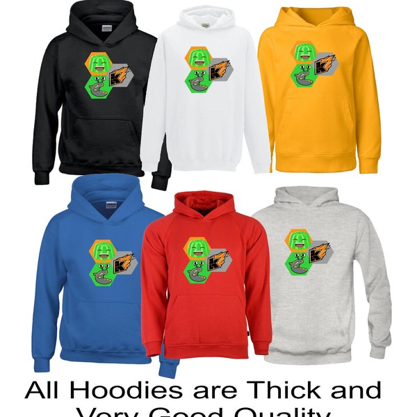 Children / Adult Jelly Slogoman Kwebbelkop Hoodies