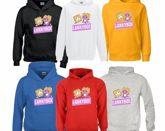 Children / Adult Personalised Lankybox Hoodies