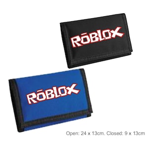 Roblox Boys Childrens Character Print Wallet Black Multi-Color