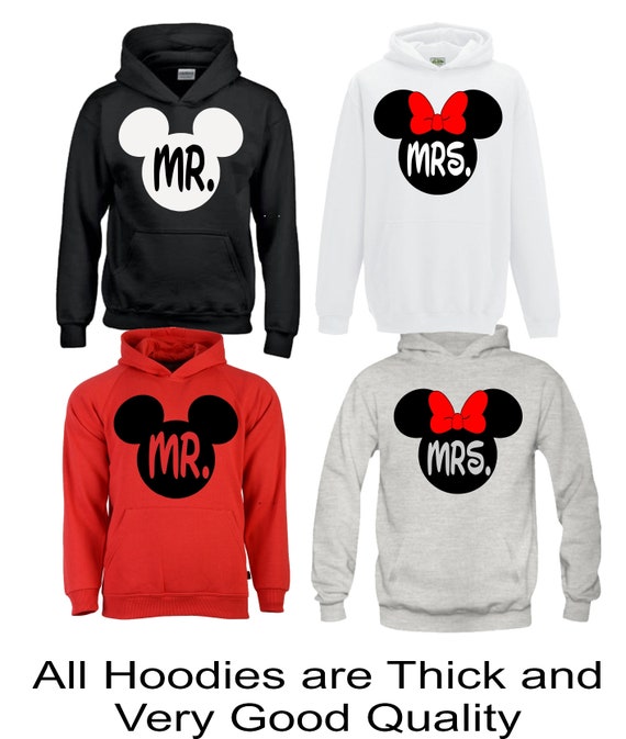 Mr and mrs hoodies disney 2025