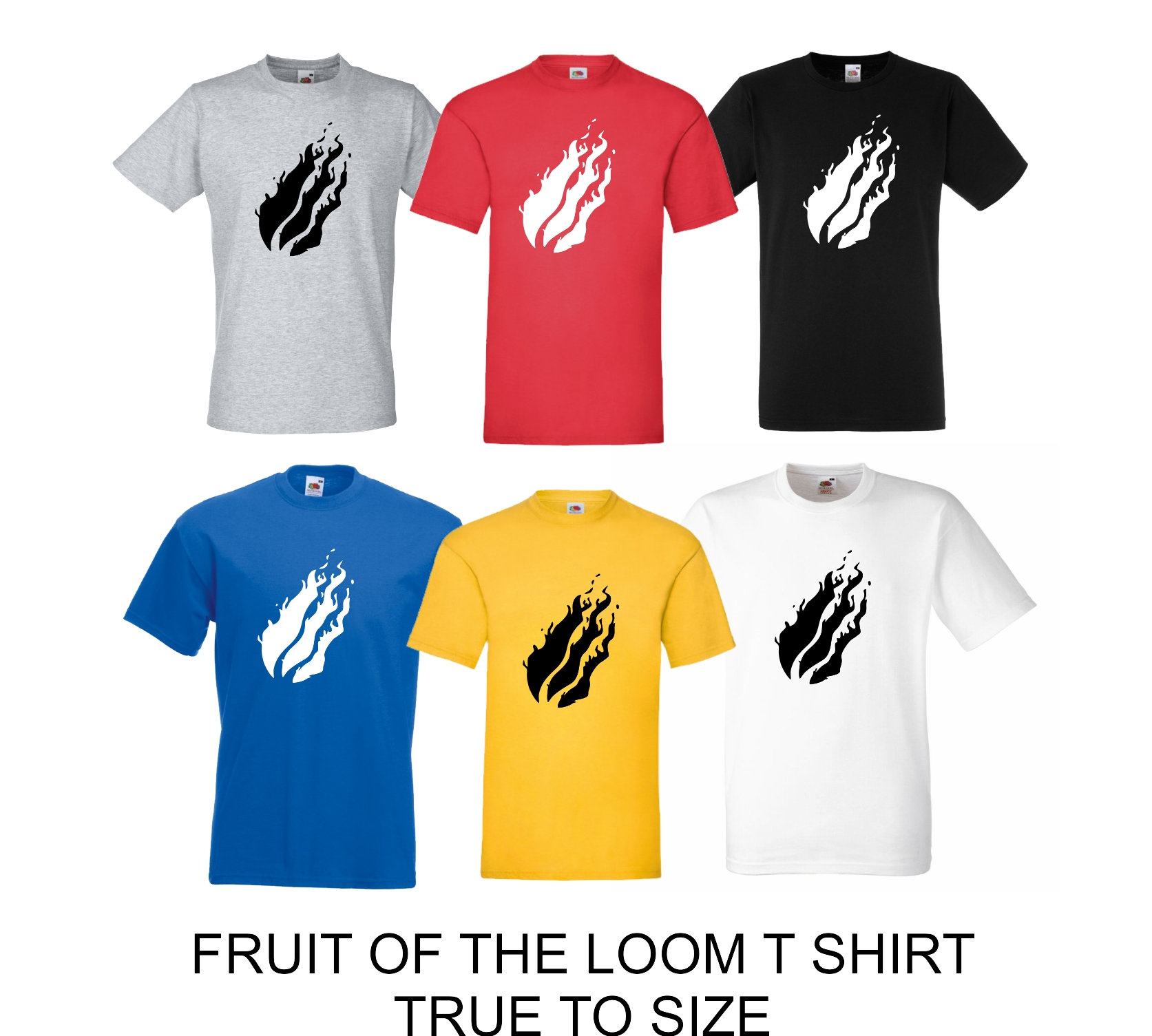 supreme flame t shirt