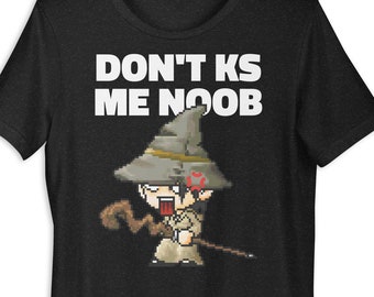 MapleStory Bishop T-Shirt: Funny MMORPG Nostalgia, Don't KS Me Noob