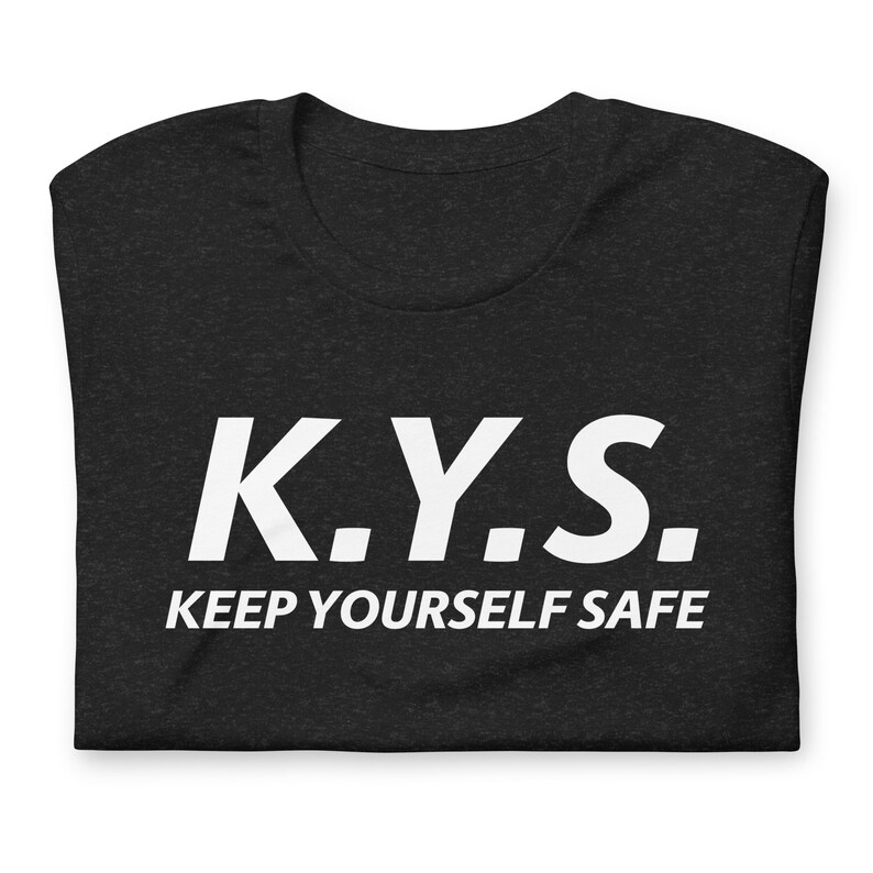 KYS Acronym Funny KMS Meme Black Unisex Shirt Gamer Gifts Etsy