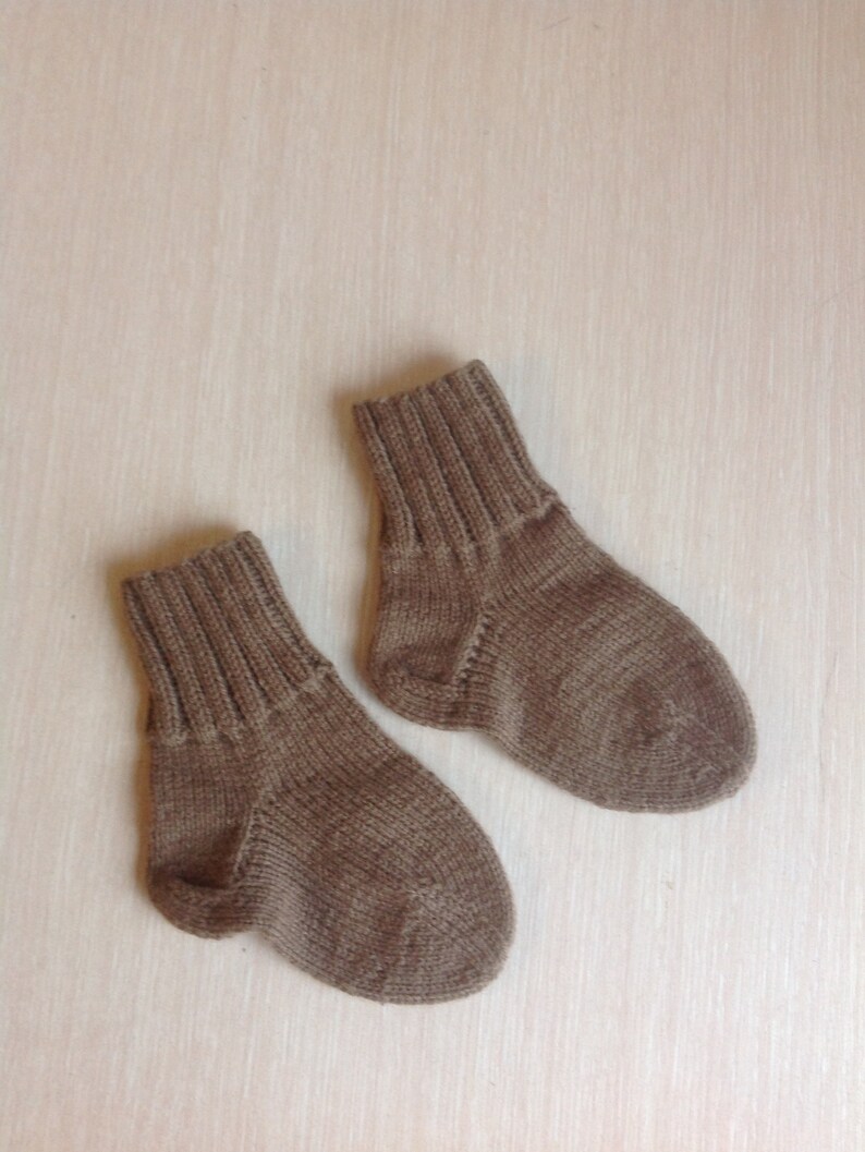 니트양말아기 양말아동 손니트키드양말 양말 FORBOYANDGIRL GIFTNEWBORNBABY BROWN아기양말