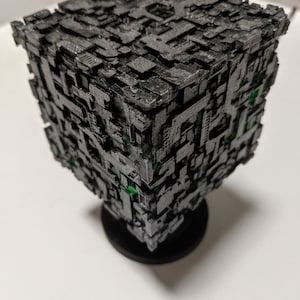 Borg Cube 3D Printed Led Sweep hand sensor Usb image 4