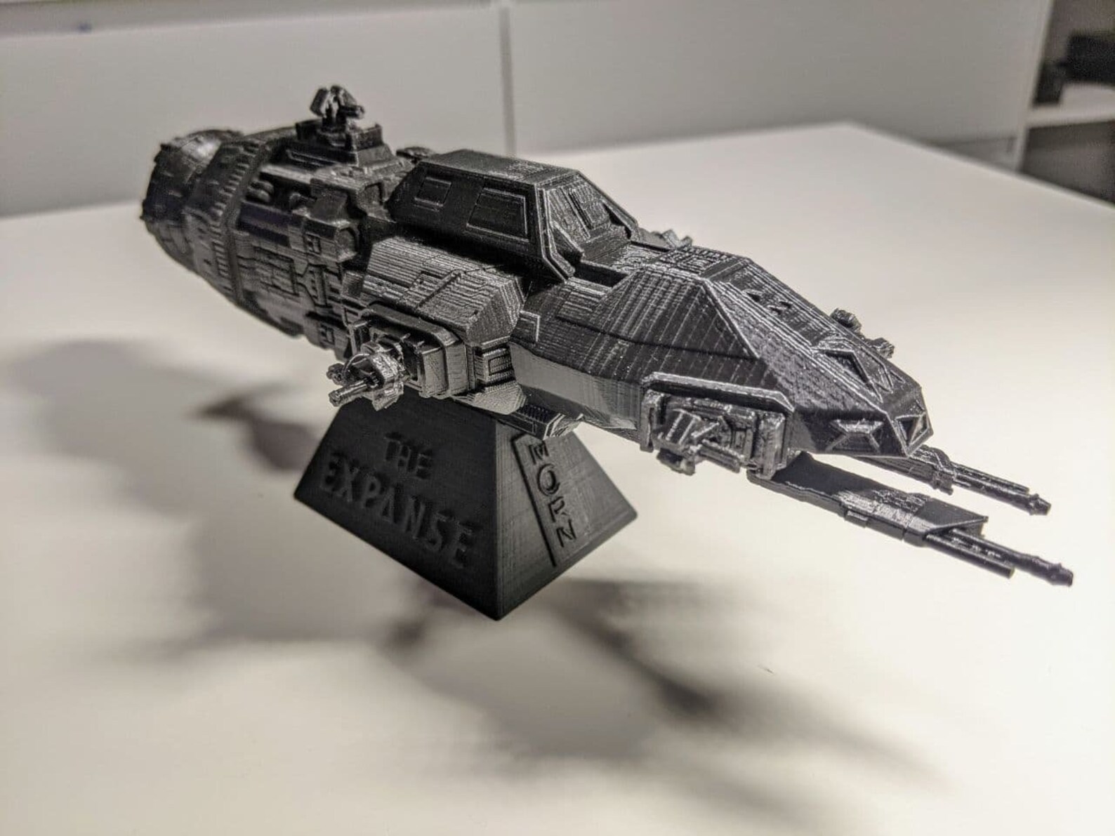 The Expanse Rocinante Ship 3D Printed PLA Model 8.3inches Long Etsy UK