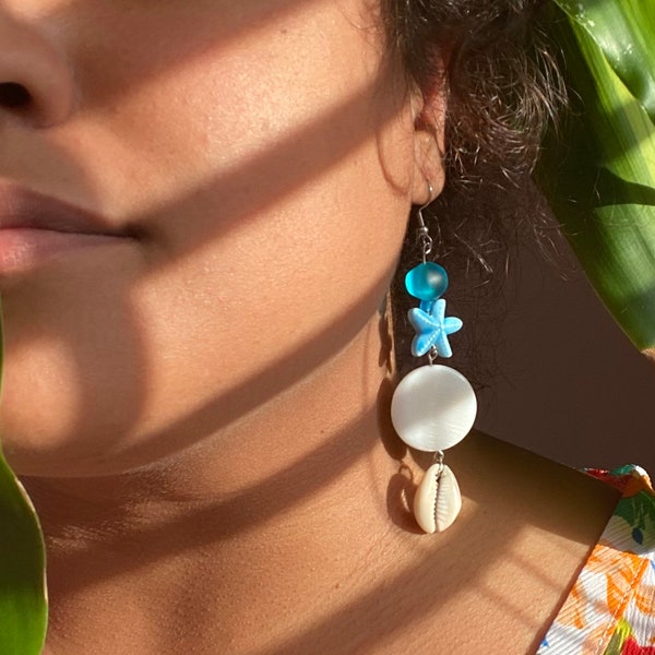 Marena Summer Beach Earrings | Drop Earrings |