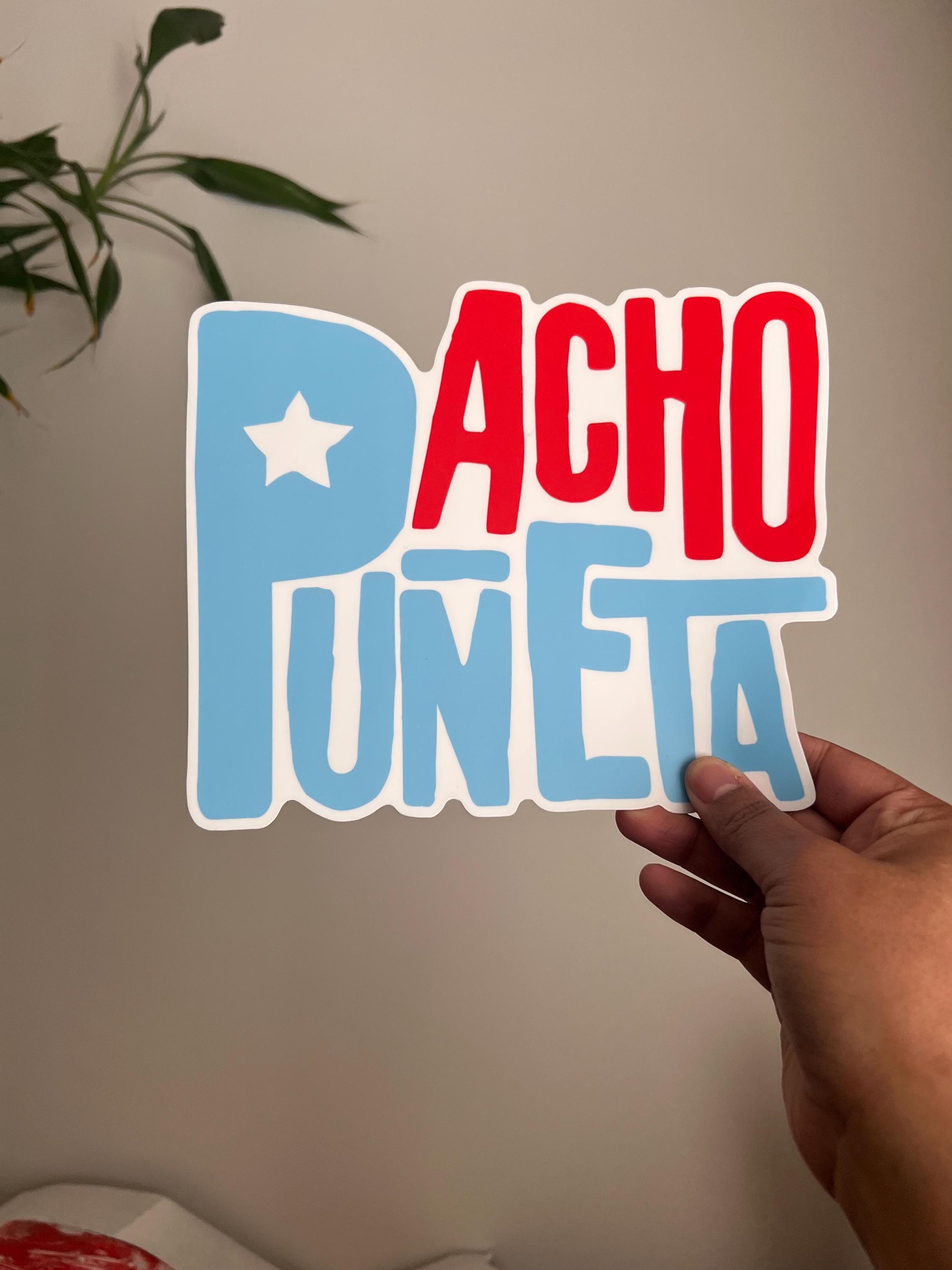 Abacho Sticker Holographic “acho Puñeta” Boricua Sticker Decal - Etsy