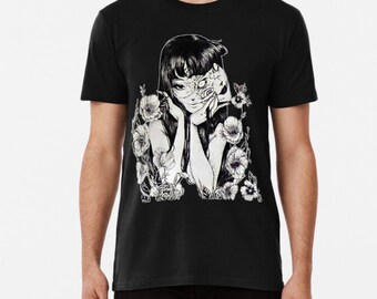 Details about / Junji Ito Collection Horror Another Face Tomie T Shirt Sweatshirt Unisex Cotton