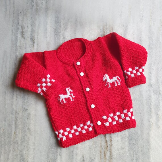 Comfortable Handmade Kids Babies Sweater Clothing Set Kids