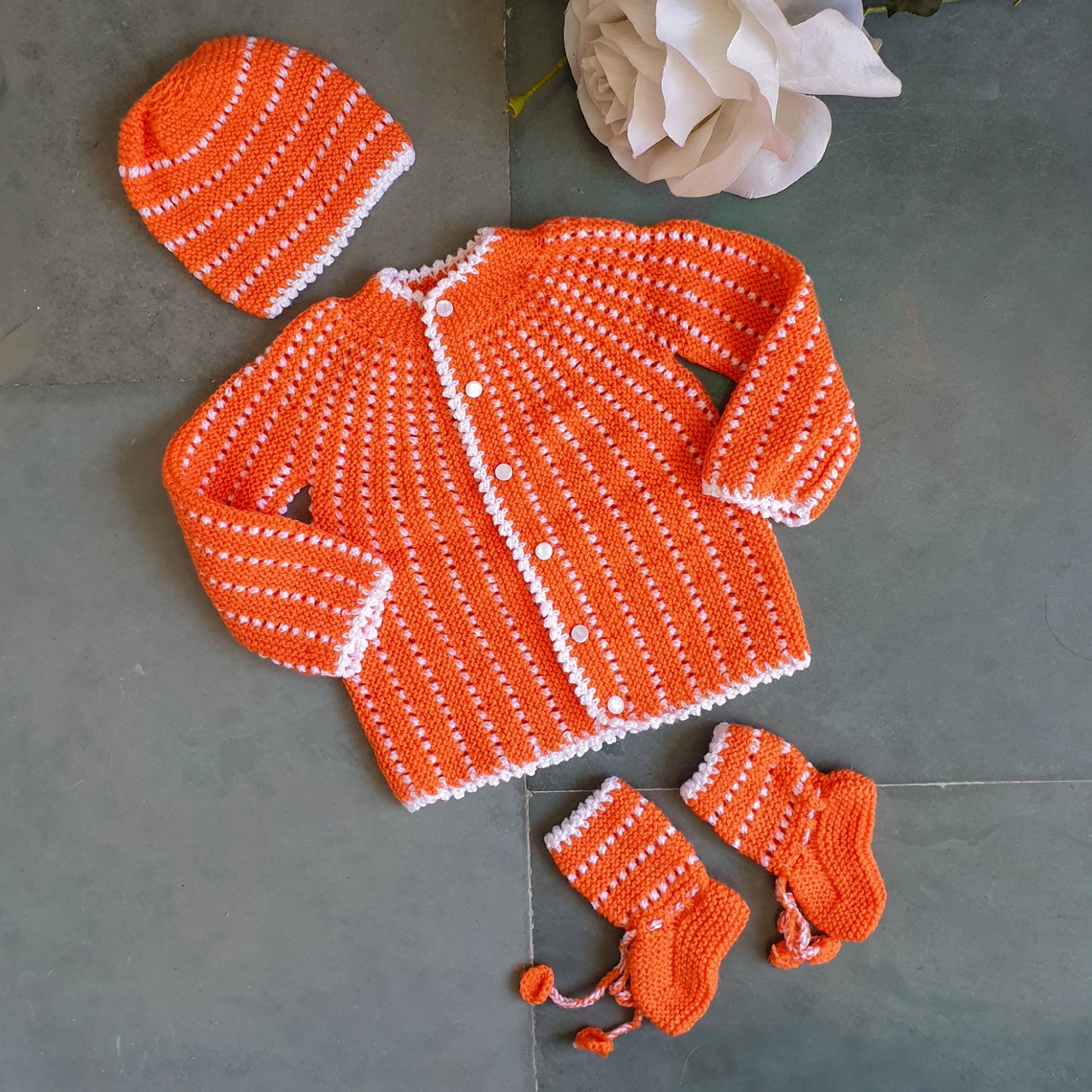 Comfortable Handmade Kids Babies Sweater Clothing Set Kids Etsy