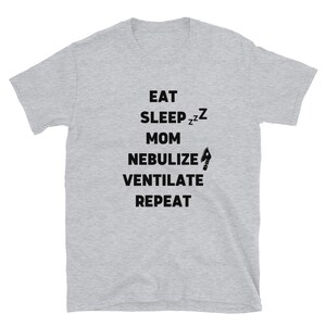 Ventilate Repeat Respiratory Therapist shirt RRT shirt Respiratory Gift Lung Specialist gift