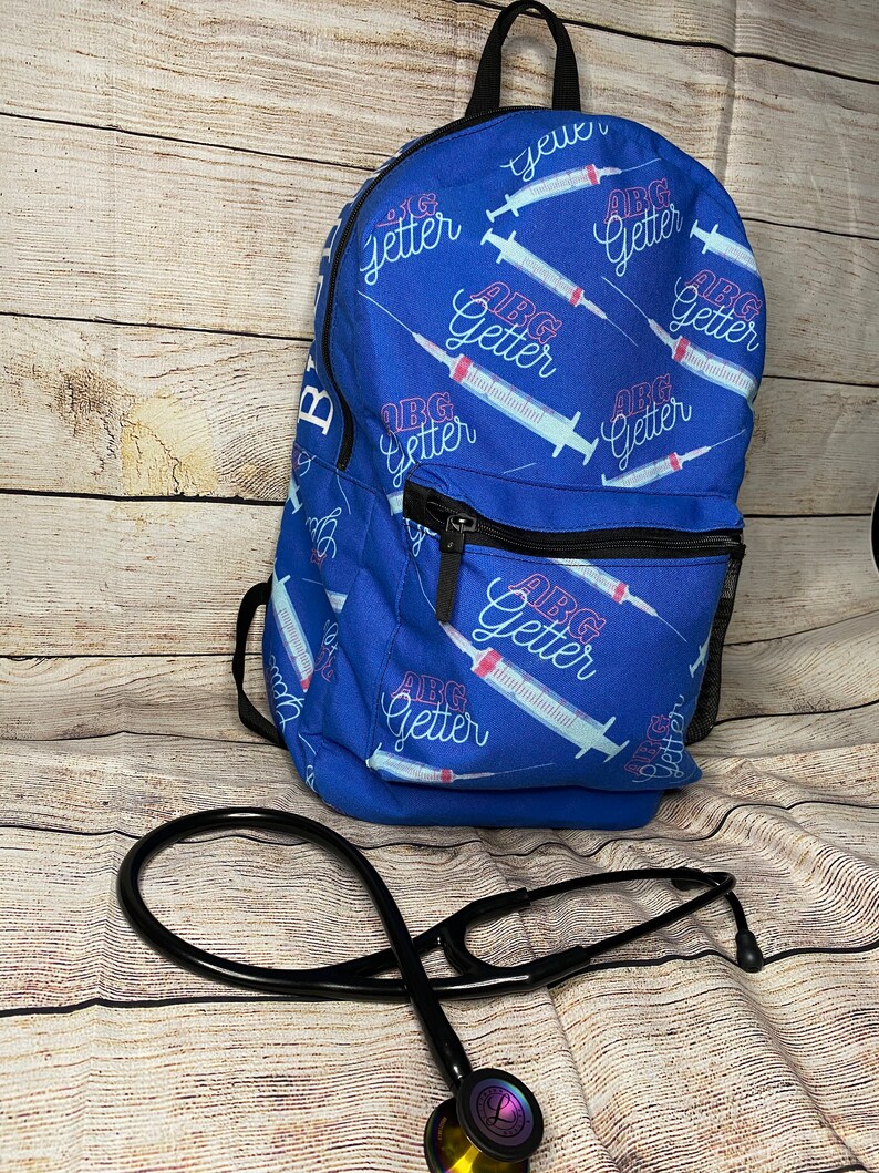 Respiratory Bag Respiratory Therapist Book Bag Nurse Bag Nursing Bag