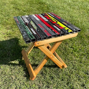 Hockey Stick Cedar Adirondack Side Table