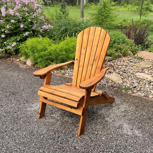 Allagash Adirondack Cedar Chair Etsy