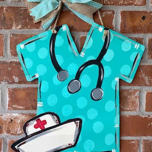 Nurse Door Hanger | Nurse | Nursing | RN | Nurse Decor | Nurse Decoration | Nursing Door Hanger | Registered Nurse