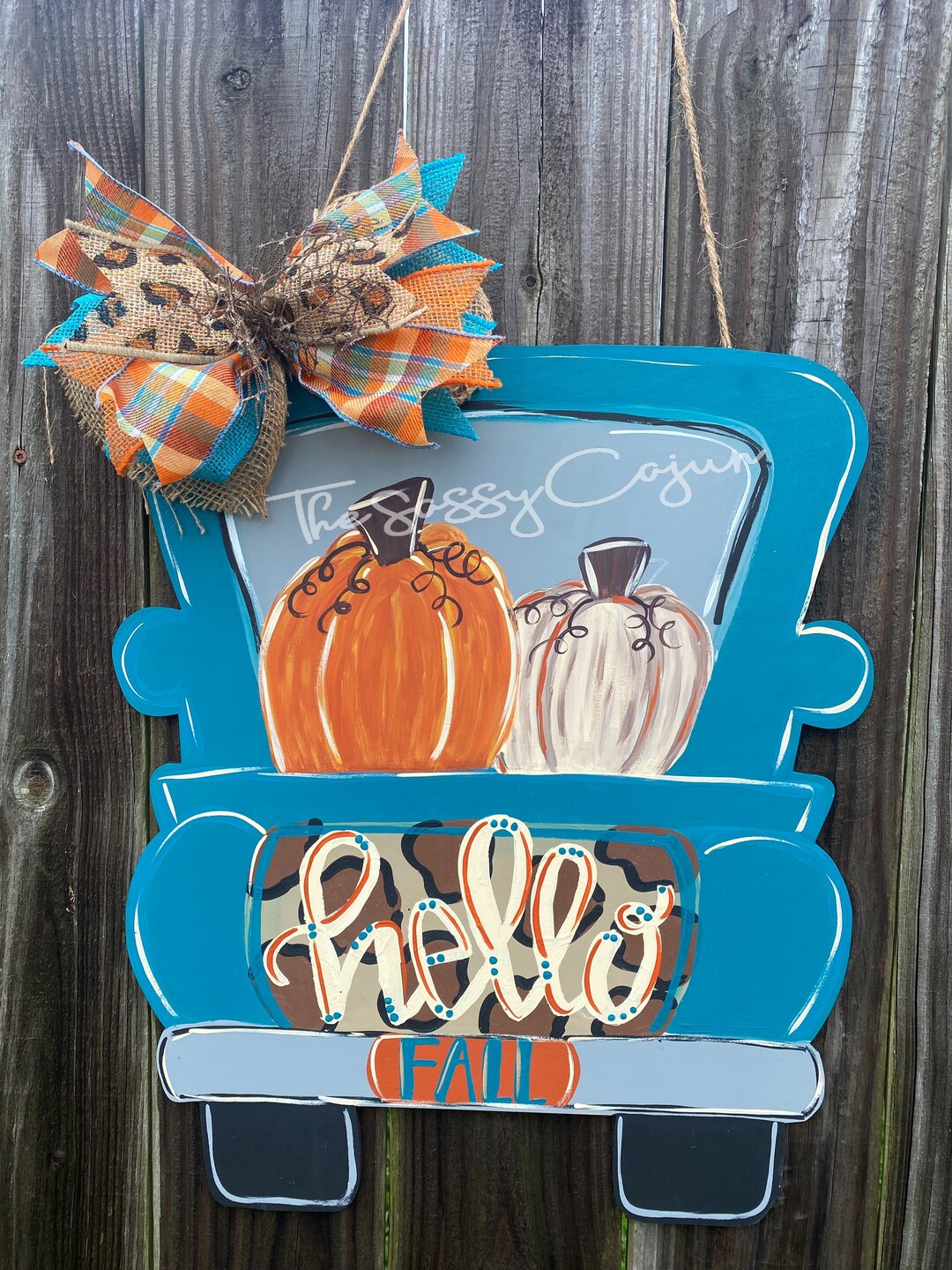 Fall Door Hangers | | Wooden Door Hanger | Fall Decor | Whimsy Truck ...
