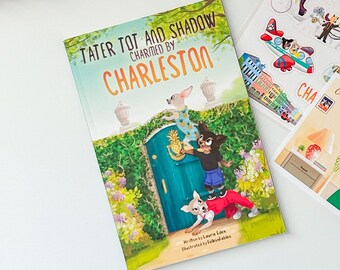 Charleston Travel Book: Chihuahua Adventure Package with Stickers