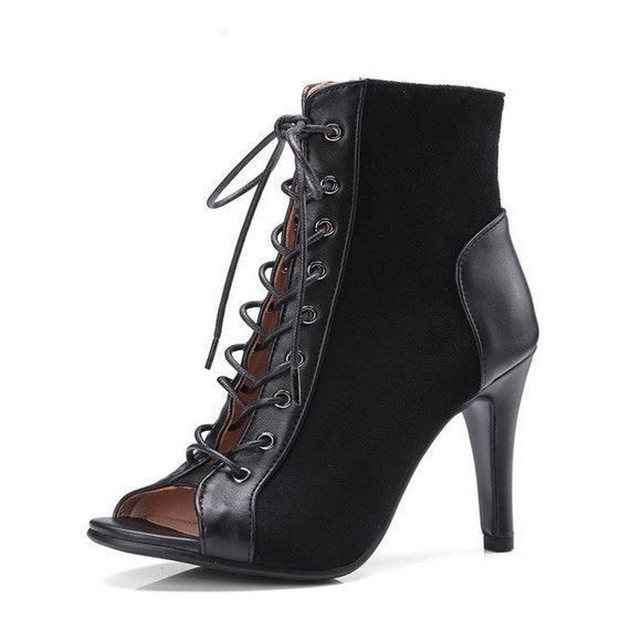 Women's Fashion Summer Boots Open Toe 