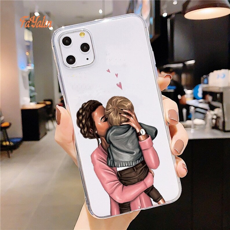 Case For iPhone 11 Pro Max X 6 6S 7 8 Plus X XR XS Max 12 Pro SE 2020 Cases Cover Two Girls Night Talk Soft tpu Phone Case