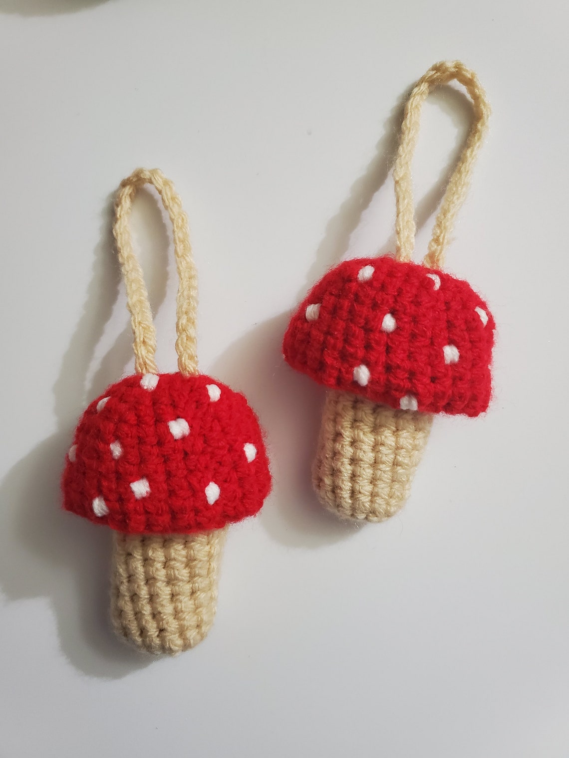 Crochet Mushroom Pouch/ Lighter Holder/ Lip Balm Holder/ Etsy