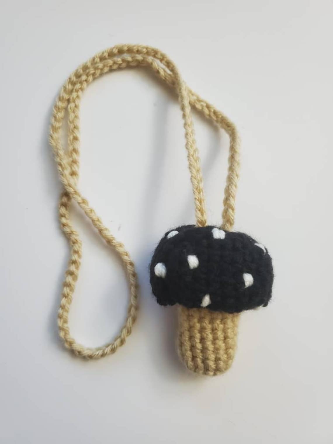 Crochet Mushroom Pouch/ Lighter Holder/ Lip Balm Holder/ Etsy