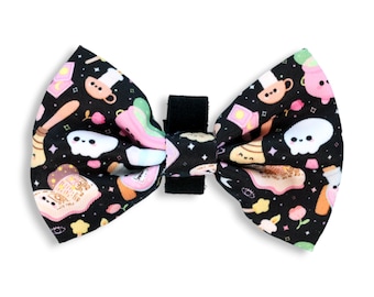 BeWitch- Bowtie- Black Witch themed bow tie for dogs and cats- Halloween Dog Bowtie- Halloween Cat Bowtie- Easily apply to any collar