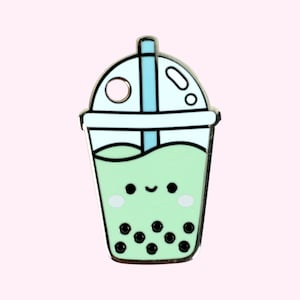 Pet ID Tag - Boba (Matcha)