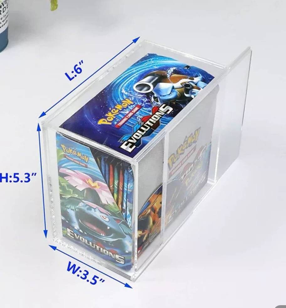 Trading Card Cases for Individual Cards, Booster Boxes or Etbs Etsy