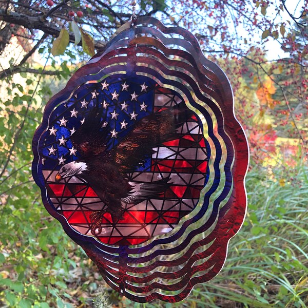 Metal Lawn Spinner Etsy