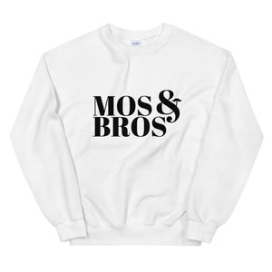 Sudadera Mos and bros, camisa de papá, sudadera Movember, camisa de bigote divertida, apoyo a Movember, Noviembre sin afeitarse