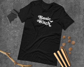 Basic Witch Shirt, Halloween shirt, Halloween Party, Halloween T-shirt, Halloween Funny Tee, Halloween Spooky Shirt