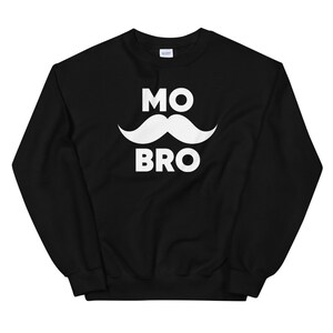 Sudadera Mo Bro, camisa de papá, sudadera Movember, camisa de bigote divertido, apoyo a Movember, Noviembre sin afeitarse