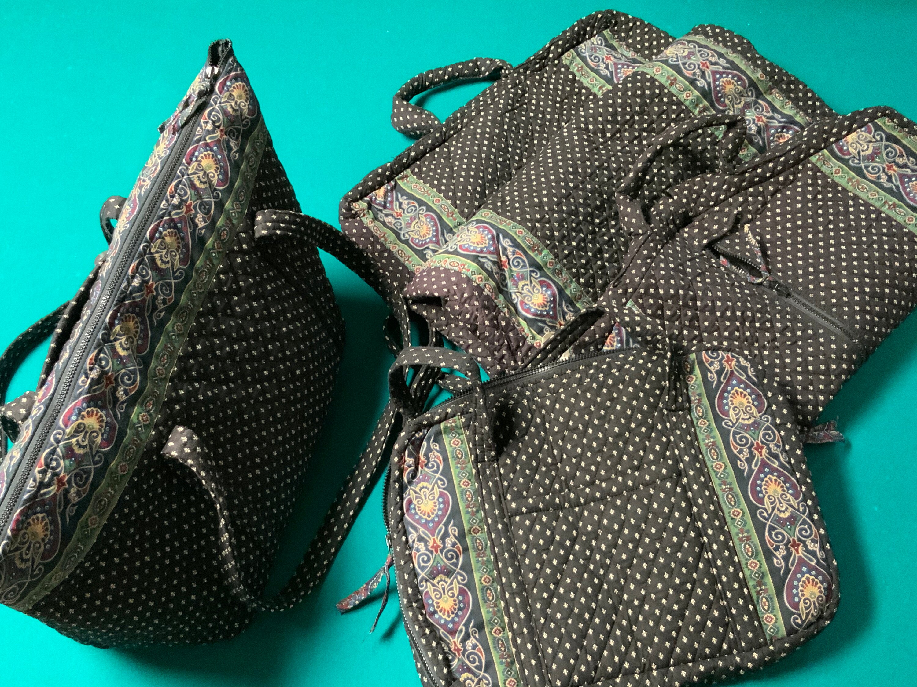 Vintage 1990s Vera Bradley Overnight Bag Garment Bag and Etsy