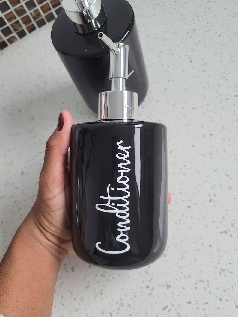 Custom Bathroom Labels Waterproof Personalized Bathroom Label Etsy