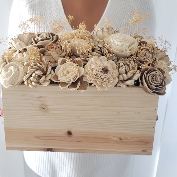 Balsa Wood Flower Etsy