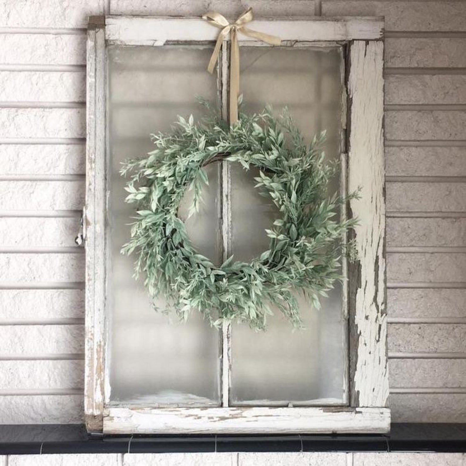 Old window wall decor Etsy